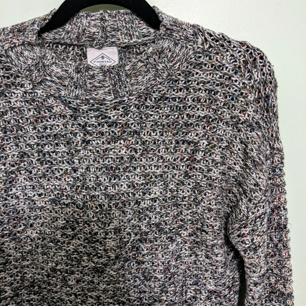 St. John's Bay Long Sleeve Mock Neck Sweater